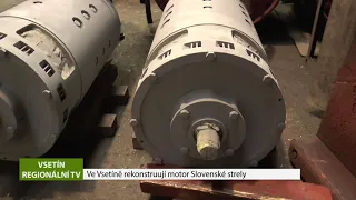 VSETÍN: Ve Vsetíně rekonstruují motor Slovenské strely