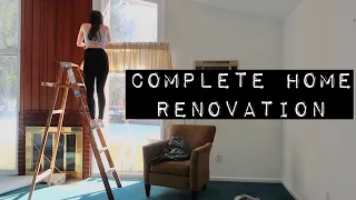 3 YEARS OF HOME RENOVATIONS IN 20 MINUTES | Complete Before and After Time-lapse of Home Demolition