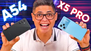 GALAXY A54 ou POCO X5 PRO? QUAL COMPRAR? Comparativo para ajudá-lo a decidir - Samsung ou Xiaomi?