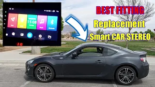 The best CAR stereo replacement for Scion FRS, Toyota 86 or Subaru BRZ, Direct FIT easy DIY