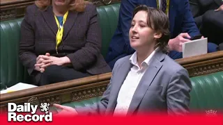 Mhairi Black told off for accusing Tory MPs of "being p*shed" in Downing Street during debate
