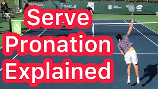 What Is Tennis Serve Pronation? (Federer, Fritz, And Wolf Serve Analysis)