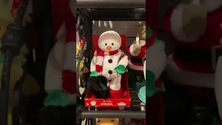 2006 mini snowflake spinning snowman demo mode