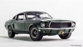 1968 Ford Mustang GT 390 Bullitt - FCaminhaGarage 1/18