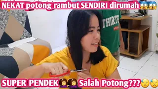 NEKAT!!!Potong rambut SENDIRI dirumah