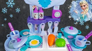 41 Minutes Satisfying with Unboxing Disney Frozen Elsa Kitchen Play Set ASMR | Review Toys