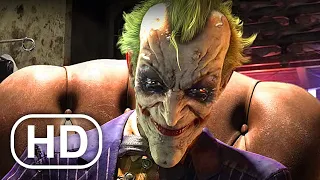 Joker Infects Batman With Virus Fight Scene 4K ULTRA HD - Batman Arkham City Movie Cinematics