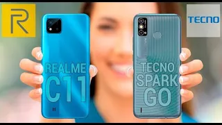 Realme C11 2021 vs Tecno Spark Go 2021  Comparison Full Specifications || 5-Minute Evolution