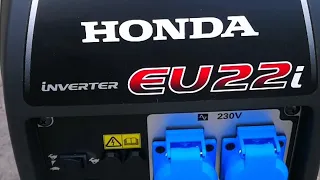 Обзор генератора Honda inverter EU22i