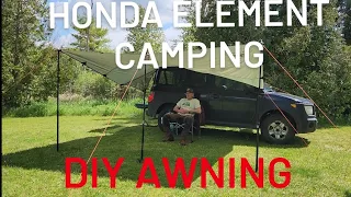 HONDA ELEMENT CAMPING/DIY AWNING