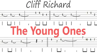 Cliff Richard - The Young Ones / Guitar Solo Tab+BackingTrack