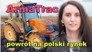 Nowa marka traktorów w Polsce 👉 ciągniki Armatrac