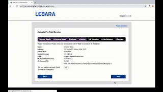 How to Activate your Lebara AU Prepaid Sim Card