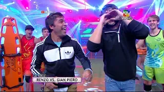 COMBATE: Renzo vs Gian Piero en las tuercas 15/08/14