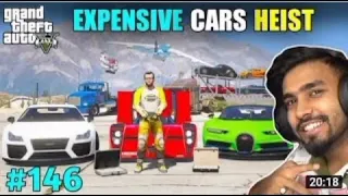 EXPENSIVE CAR HEIST || GTA V #146 GAMEPLAY || TECHNO GAMERZ #146