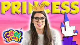 Ms. Booksy's Princess Stories & Fairy Tales! Cinderella, Snow White, Aladdin, & More! | Cool School