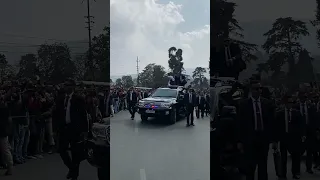 Rousing welcome for PM Modi in Meghalaya | Shillong roadshow