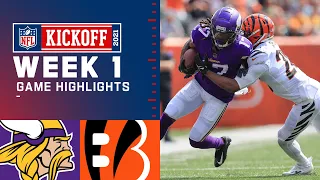 Vikings vs. Bengals Week 1 Highlights | NFL 2021