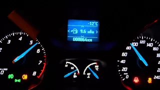 Ford focus 3 1.6 125 hp, acceleration 0-100 kmh