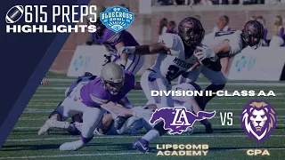 BlueCross Bowl highlights: Lipscomb Academy vs. CPA