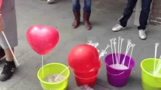 ResQ79 200 ballonnen blazen in Anderlecht