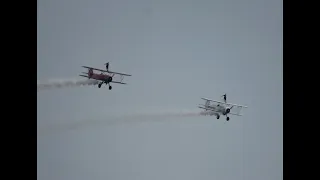 Wingwalker Display Incident at Bournemouth Air Festival