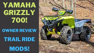 Yamaha Grizzly 700!  |  Owner Review  |  Trail Riding Action  |  Mods