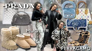 THE LAST Luxury Shopping Vlog 2023 - TRY ON FAILS, Prada, Kith Women...