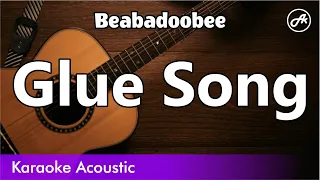 Beabadoobee - Glue Song (SLOW karaoke acoustic)