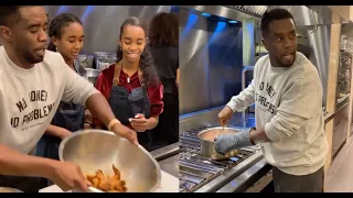 Diddy Cooks His Special "Finesse" Wings For Dinner 😭👨‍🍳😭