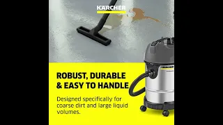 Karcher Wet and Dry Vacuum NT 30