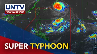 WEATHER UPDATE: Super Typhoon Hinnamnor, posible umanong pumasok sa PAR gabi ng August 31