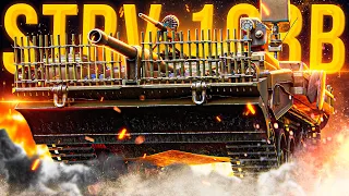 STRV 103B — ЗАТЕСТ НОВОГО 3Д СТИЛЯ С АНИМАЦИЕЙ | РЕЖИМ *КАМЕНЬ КУСТ* АКТИВЕЙТЕД