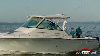 Grady-White Express 370 (2017-) Test Video- by BoatTEST.com