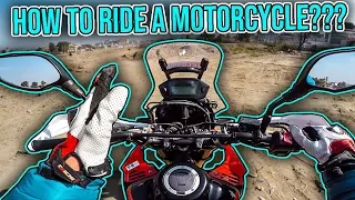 HOW TO RIDE A MOTORCYCLE??? | मोटरसाइकल  कसरि चलाउने? | A BEGINNERS GUIDE | Nepal