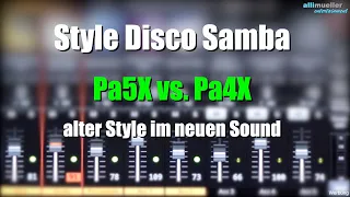 Pa5X - Disco Samba "Pa4X vs. Pa5X" - # 880