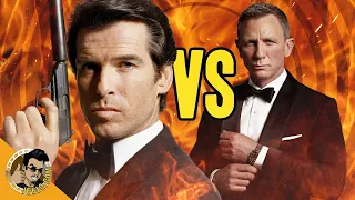 Daniel Craig vs Pierce Brosnan: 007 vs 007