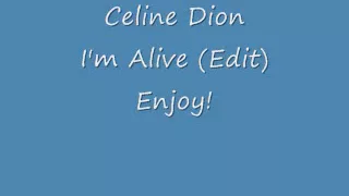 Celine Dion i'm alive male voice edit