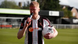 Spennymoor Town's James Curtis Retirement Ceremony