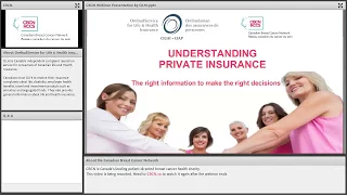 Webinar: What breast cancer patients need to know about private insurance