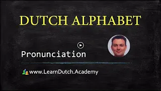 Dutch Alphabet Pronunciation Song 🇳🇱 😀