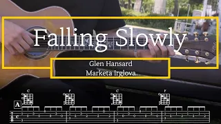 Falling Slowly(영화 원스O.S.T) - Glen Hansard 기타 MR Guitar Chords TAB Guitar Inst MR