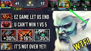 1v5 and They Think its Over But, Pro PL vs All Counter Juke and Kill GOD Epic Comeback 7.22 Dota 2
