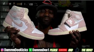 JORDAN 1 WASHED PINK REVIEW!! THESE WILL SELLOUT IN SECONDS!! DO NOT SLEEP