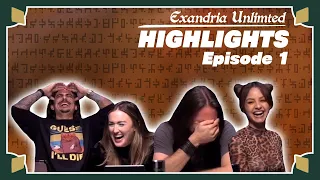 "On the count of 3, everyone pee" | Time is a weird soup | Exandria Unlimited Episode 1 Highlights