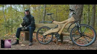 Bulding easy strong wooden MTB bicycle Raits Hots joinery mech © ®