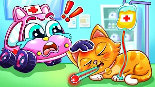 Oh No! I Lost My Pet Song 😭 Animal Doctor Song For Kids🚗🚓🚌🚑+More Nursery Rhymes by BabyCar Story