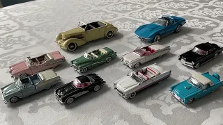 Franklin Mint Diecast Collection (Scale 1/43 and 1/24)