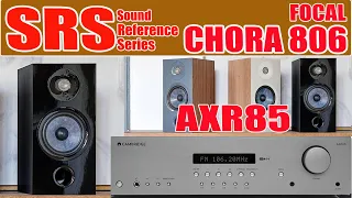 [SRS] FOCAL Chora 806 Bookshelf Speakers / Cambridge Audio AXR85 Integrated Stereo Amplifier