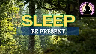 Be Present Enough To Sleep Meditation - Guided Mind Talk Down With Body Scan